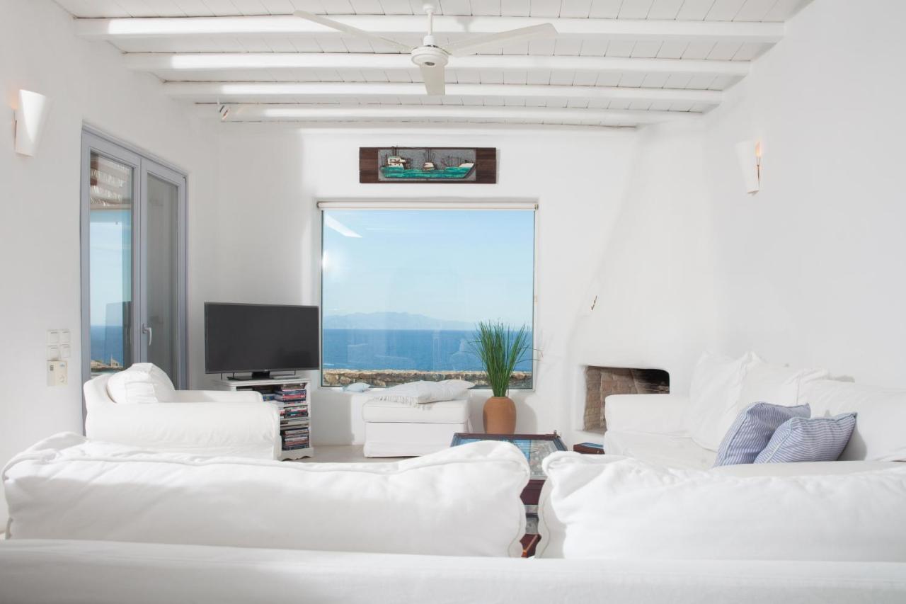 3 Bedroom Cycladic Villa Lia Kalafati Exteriör bild