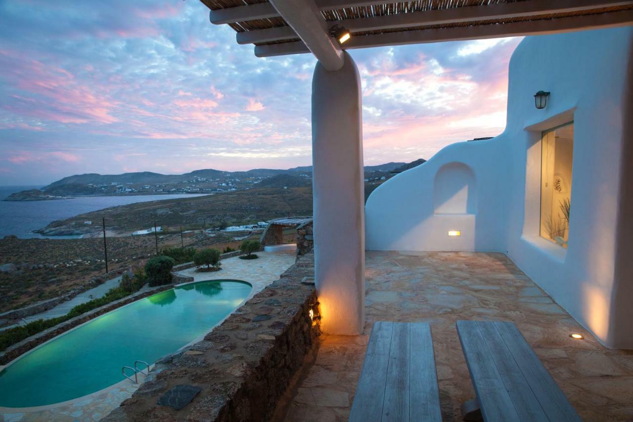 3 Bedroom Cycladic Villa Lia Kalafati Exteriör bild